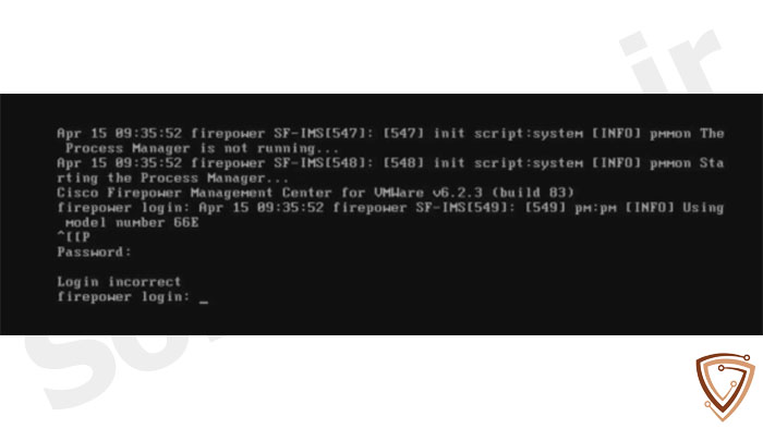 وارد کردن رمز و نام کاربری در پورتابل vSphere