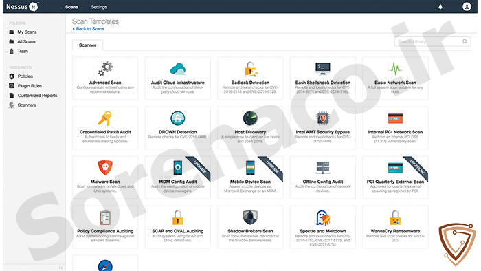 برتری‌های نرم‌افزار  Tenable Security Center Plus نسبت به نرم‎‌افزار Nessus Pro